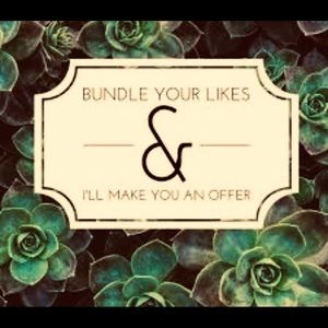 Bundle your offer. Discounts for Bundles.